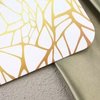 Доска разделочная пластиковая «Белая мозаика», 30х20 см