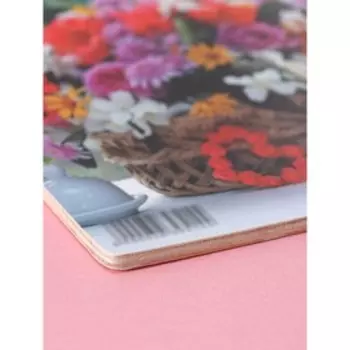 Доска разделочная деревянная «Букет», 2516,50,4 см