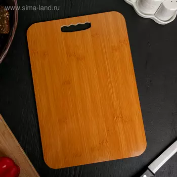 Доска разделочная «Цинза», 34×23,5 см, толщина 0,8 см