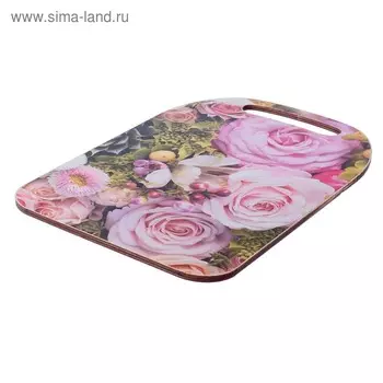 Доска разделочная деревянная «Розовые розы», 29210,6 см