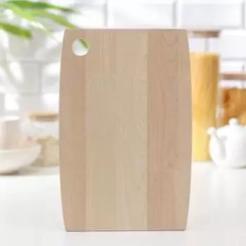 Доска разделочная Доляна, 30201,6 см, берёза