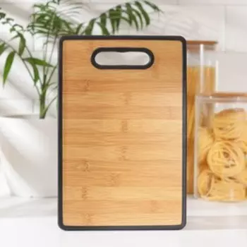 Доска разделочная Доляна «Английский завтрак», 30×20 см, прямоугольная