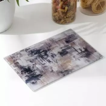 Доска разделочная стеклянная Доляна «Безмятежность», 3020 см