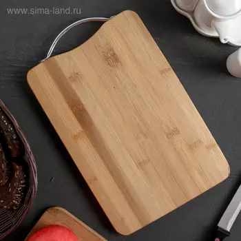 Доска разделочная Доляна «Комфорт», бамбук, 2920 см