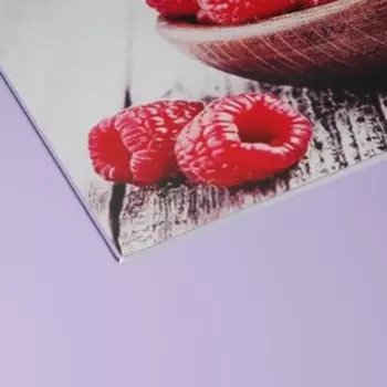 Доска разделочная стеклянная Доляна «Нежная малина», 3020 см