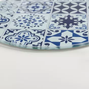 Доска разделочная Доляна «Узоры», d=20 см