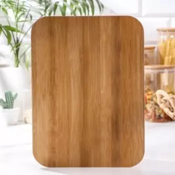 Доска разделочная Heaven, 31×23×1,2 см, бамбук, цвет белый