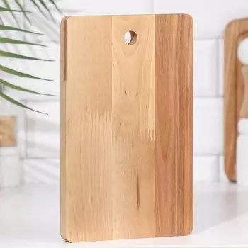 Доска разделочная и сервировочная, 24х15х1,8 см, береза