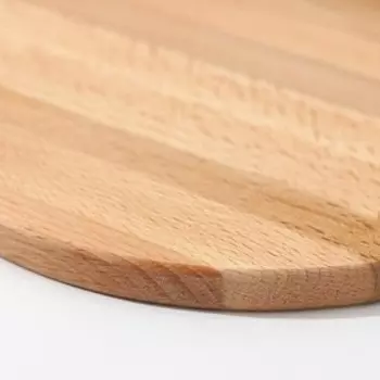 Доска разделочная круглая Доляна, d=23 см, бук
