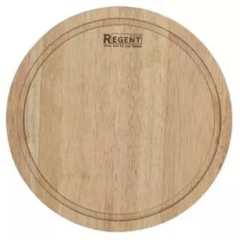 Доска разделочная Regent inox Bosco, круглая, размер 24х24х1.2 см
