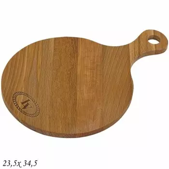 Доска разделочная Lenardi, с ручками, размер 23.5х34.5 см