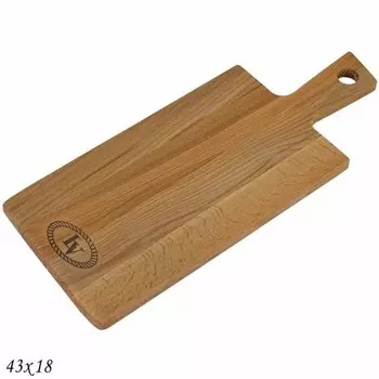 Доска разделочная Lenardi, с ручкой 43x18 см