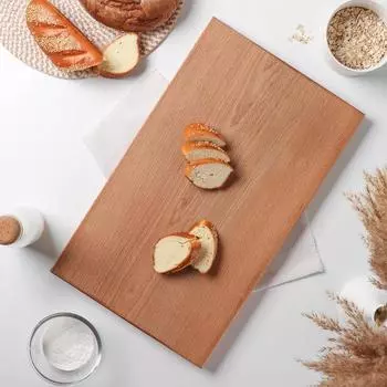 Доска разделочная деревянная Magistro, 50303 см, толщина 2.5-3 см, цельный массив бука