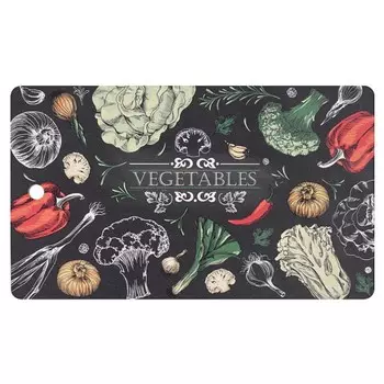 Доска разделочная Мультидом «Овощной букет», берёза, размер 29х17 см