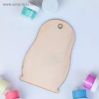 Доска разделочная под роспись"Матрёшка"