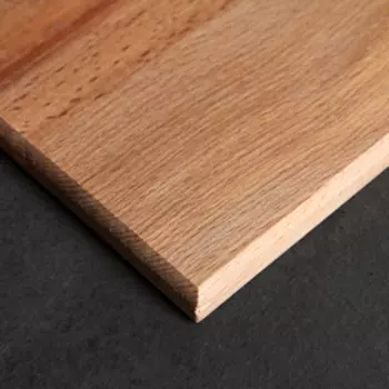 Доскa рaзделочнaя Премиум «Полубочкa», с метaллической ручкой, 3524,51,8 см, бук