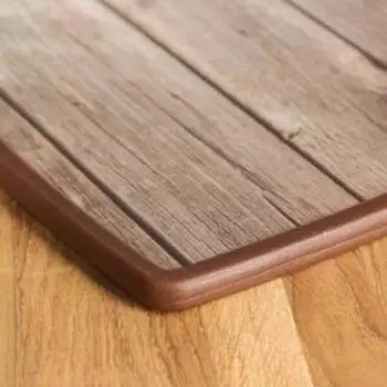 Доска разделочная пластиковая прямоугольная Доляна «Люблю», 30×20 см