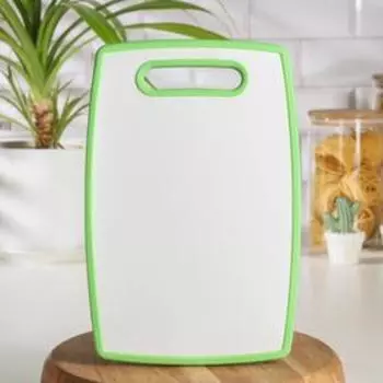 Доска разделочная пластиковая Доляна «Урожай», прямоугольная, 3020 см