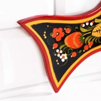 Доска разделочная «Рыбка», 3618 см, хохлома