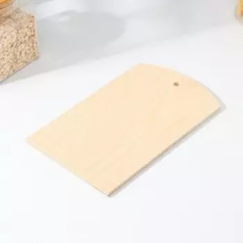 Доска разделочная деревянная с отверстием Доляна, 25150,6 см, фанера