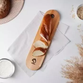 Доска сервировочная Доляна, 40101,6 см, берёза