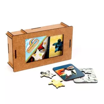 Доски Сегена «Морские животные», набор 18 шт., размер досочки: 6.5 8.5 см