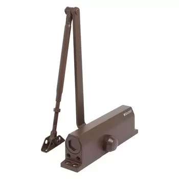 Доводчик дверной БУЛАТ ULTIMATE, ДД-180 A-C (110-180 кг), коричневый, морозостойкий