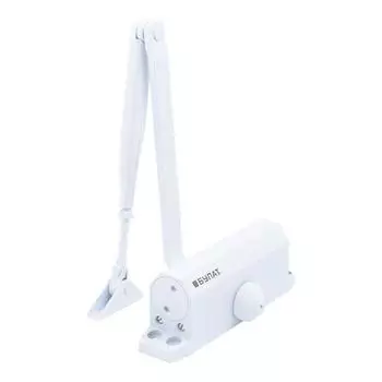 Доводчик дверной ДД "Булат" 502/3 A-W, 40-65 кг, белый