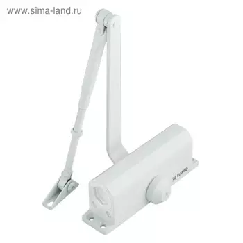 Доводчик дверной Fuaro DC-202 WH, до 45 кг, белый