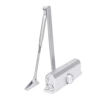 Доводчик дверной NOTEDO DC-150 КЛАССИКА, до 150 кг, цвет серебро