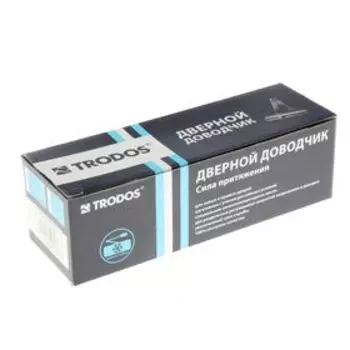 Доводчик дверной TRODOS TD-60, белый