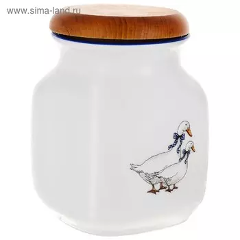 Доза средняя Bernadotte, декор «Гуси», 600 мл