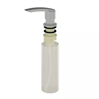 Дозатор для моющих средств Ulgran U02-310, цвет серый