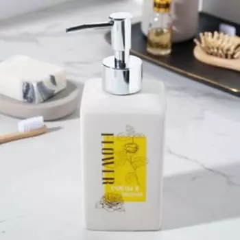 Дозатор для мыла «Счастье в мелочах», 400 мл