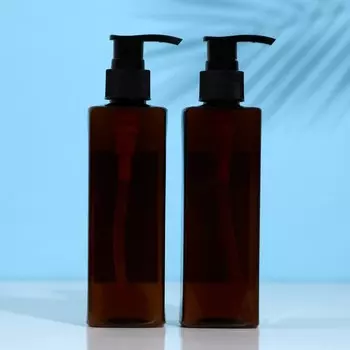 Дозатор для шампуня и кондиционера «Enjoy», 250 мл, МИКС