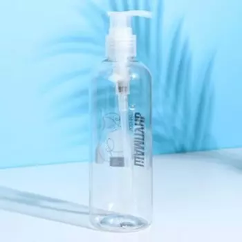 Дозатор для шампуня и кондиционера «I love my body», 300 мл, набор 2 шт.