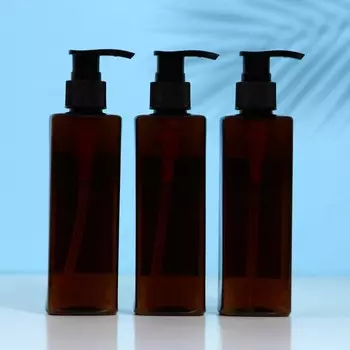 Дозатор для шампуня, кондиционера, гель для душа The premium collection, 250 мл, МИКС