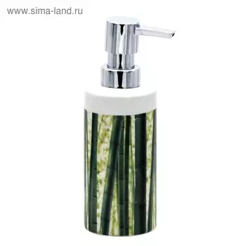 Дозатор для жидкого мыла Canne, цвет зелёный