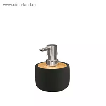 Дозатор для жидкого мыла Fancy, цвет чёрный