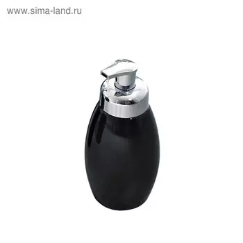 Дозатор для жидкого мыла Shiny, черный