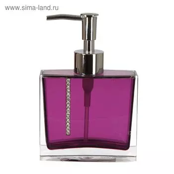 Дозатор жидкого мыла Roma, цвет фиолетовый