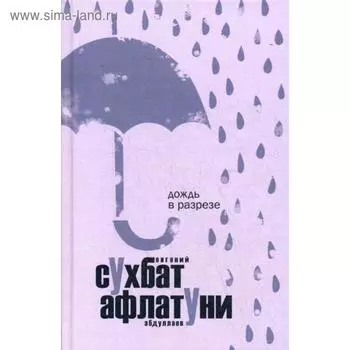 Дождь в разрезе. Афлатуни С.
