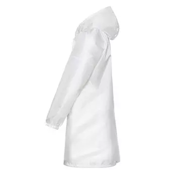 Дождевик на молнии унисекс, размер 44, цвет белый