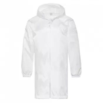 Дождевик на молнии унисекс, размер 46, цвет белый