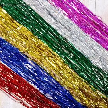 Дождик новогодний «Зимнее волшебство. Блеск», L - 180 см, МИКС