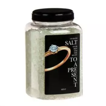 Соль морская "Dr. Aqua", природная, для ванн, "Мята", 0,7 кг