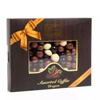 Шоколадное драже "Кофе в шоколаде" микс, 100 г