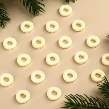 Драже колечки «Сладкого Нового года» в тубусе, вкус: ананас, 25 г.