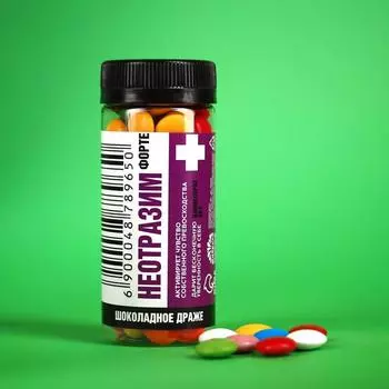 Шоколадное драже «Неотразим форте», 80 г.