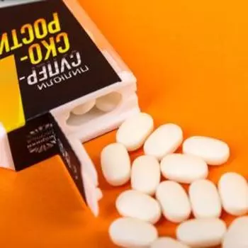 Драже в банке «Суперскорости», мята, 15 г.